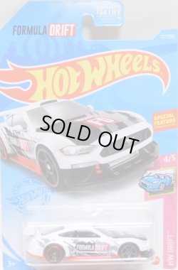 画像1: 2021 KROGER EXCLUSIVE 【CUSTOM '18 FORD MUSTANG GT (FORMULA DRIFT)】WHITE/MC5(予約不可）