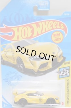 画像1: 【'20 TOYOTA GR SUPRA】YELLOW/10SP  (NEW CAST)