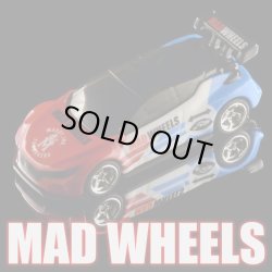 画像1: MAD WHEELS (マッドホイール） 【"BRE LIKE" NISSAN LEAF NISMO RC_02(カスタム完成品）】RED-WHITE-LT.BLUE/RR （送料サービス適用外） 