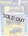 2021 MATCHBOX COLLECTORS　【MERCEDES-BENZ G 500 CABRIO】FLAT BLACK/RR (予約不可）