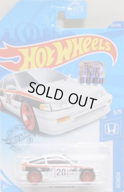 画像1: 2020 SUPER TREASURE HUNTS 【'88 HONDA CR-X】SPEC.WHITE/RR