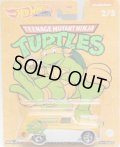 【US版】2022 POP CULTURE "TEENAGE MUTANT NINJA TURTLES" 【'55 CHEVY PANEL】 LT.ORANGE/RR