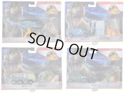 画像1: 【2022 MATCHBOX ジュラシック・ワールド トランスポーターズ アソート (4個入り)】