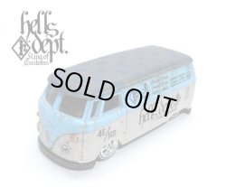 画像1: HELLS DEPT 2022 - カツヌマ製作所 【VOLKSWAGEN T1 PANEL BUS (カスタム完成品）】サビ-PALE BLUE/RR （送料サービス適用外）