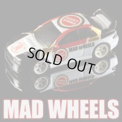 画像1: MAD WHEELS (マッドホイール） 【"LuckyStrike 22B" '98 SUBARU IMPREZA 22B STi-VERSION (カスタム完成品）】 WHITE-BLACK-RED/RR （送料サービス適用外） 