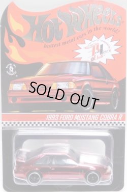 画像1: 2022 RLC EXCLUSIVE  【1993 FORD MUSTANG COBRA R】  SPEC.RED/RR (お一人様1個まで）(予約不可）