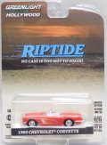 2022 GREENLIGHT HOLLYWOOD SERIES 34 【1960 CHEVROLET CORVETTE】RED(RIPTIDE) 