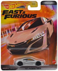 画像1: 2022 RETRO ENTERTAINMENT 【"FAST & FURIOUS" '17 ACURA NSX】SILVER/RR
