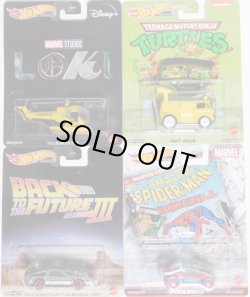画像1: 【US版】2022 RETRO ENTERTAINMENT 【Bアソート 4種セット】THANOSCOPTER/PARTY WAGON/BACK YO THE FUTURE TIME MACHINE-1955/SPIDER-MOBILE