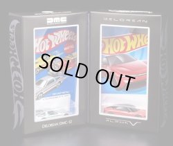 画像1: 2022 RLC EXCLUSIVE "Hot Wheels x DeLorean" 【DMC-12 & ALPHA5 COLLECTOR SET】  ZAMAC/RED/RR