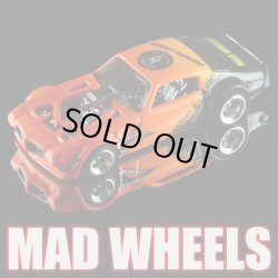 画像1: MAD WHEELS (マッドホイール） 【"Sharkmouth Firebird" 1970 PONTIAC FIREBIRD(カスタム完成品）】 ORANGE-BLACK/RR （送料サービス適用外） 