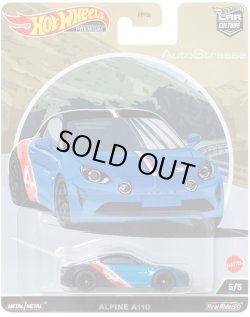 画像1: 2022 HW CAR CULTURE "アウト・ストラッセ " 【ALPINE A110】BLUE/RR