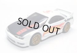 画像1: MAD WHEELS (マッドホイール） 【NISSAN SILVIA S14(カスタム完成品）】FLAT WHITE/RR （送料サービス適用外） 