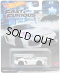 2023 HW FAST & FURIOUS (ワイルド・スピード) 【PORSCHE 718 CAYMAN GT4】 WHITE/RR