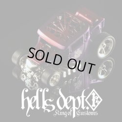 画像1: 【予約】PRE-ORDER - HELLS DEPT 2023 - DOUBLE LOSER[S] 【"WEB" SKULL SHAKER (カスタム完成品）】RED/RR （送料サービス適用外）(2月中旬入荷予定)