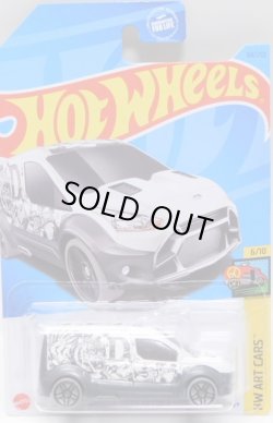 画像1: 【HOT WHEELS FORD TRANSIT CONNECT】WHITE/PR5