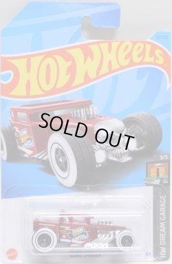 画像1: 【BONE SHAKER】DK.RED/5SP (TEAM HOT WHEELS TAMPO)