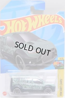 画像1: 【HOT WHEELS FORD TRANSIT CONNECT】PALE GREEN/PR5