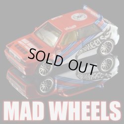 画像1: 【予約】PRE-ORDER - MAD WHEELS (マッドホイール） 【MAD STRIPE LANCIA DELTA (カスタム完成品）】 RED/RR (送料サービス適用外) (6月下旬入荷予定)