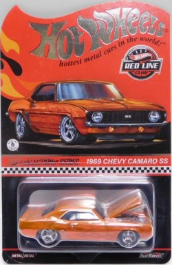 画像1: 2022 RLC sELECTIONs 【'69 CHEVY CAMARO SS  (フード開封タイプ）】  SPEC.BRIGHT ORANGE/RR