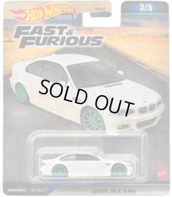 画像1: 2023 HW FAST & FURIOUS (ワイルド・スピード) 【BMW M3 E46】 WHITE/RR