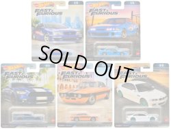 画像1: 2023 HW FAST & FURIOUS (ワイルド・スピード) 【Cアソート5種セット】1999 Nissan Maxima/Custom Acura Integra Sedan GSR/Custom Mustang/Alfa Romeo Giulia Sprint GTA/BMW M3 (E46)
