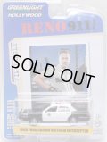 2023 GREENLIGHT HOLLYWOOD SERIES 38 【1998 FORD CROWN VICTORIA INTERCEPTOR】BLACK-WHITE(RENO911!) 