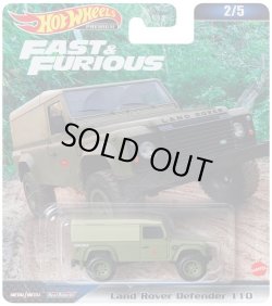 画像1: 【仮予約】PRE-ORDER - 2023 HW FAST & FURIOUS (ワイルド・スピード) 【ランドローバー ディフェンダー 110】 OLIVE/RR(11月下旬入荷予定）