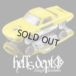 画像1: 【予約】PRE-ORDER - HELLS DEPT 2023 - DOUBLE LOSER[S] 【MONOEYES MAZDA COSMO (カスタム完成品）】YELLOW/RR （送料サービス適用外）(10月下旬入荷予定)