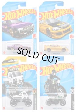 画像1: 【仮予約】PRE-ORDER - 【 HOT WHEELS ベーシック 日本車4種セット(国内流通版/裏面日本語)】(2024年2月初旬入荷予定）