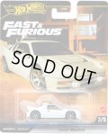 2024 HW FAST & FURIOUS (ワイルド・スピード) 【フォード RS200】 WHITE/RR