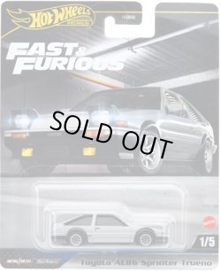 画像1: 【仮予約】PRE-ORDER - 2024 HW FAST & FURIOUS (ワイルド・スピード) 【トヨタ AE86 スプリンタートレノ】LT.GRAY/RR(2024年2月下旬入荷予定）