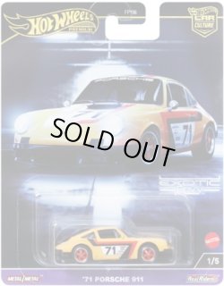 画像1: 【仮予約】PRE-ORDER - 2024 HW CAR CULTURE "エキゾチック・エンヴィー" 【’71ポルシェ911】YELLOW/RR (2024年6月下旬に発売延期)