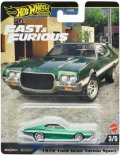 2024 HW FAST & FURIOUS (ワイルド・スピード) 【1972 フォード グラン トリノ スポーツ】GREEN/RR(2024年5月下旬入荷予定）