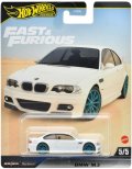 2024 HW FAST & FURIOUS (ワイルド・スピード) 【BMW M3】WHITE/RR(2024年5月下旬入荷予定）