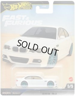 画像1: 2024 HW FAST & FURIOUS (ワイルド・スピード) 【BMW M3】WHITE/RR