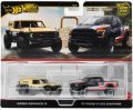 2024 HW CAR CULTURE "PREMIUM 2PACK" 【フォード ブロンコ R/ ’17フォード F-150 ラプター】LT.BROWN-BLACK/RR