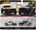 2024 HW CAR CULTURE "PREMIUM 2PACK" 【フォード ブロンコ R/ ’17フォード F-150 ラプター】LT.BROWN-BLACK/RR(2024年5月下旬入荷予定）