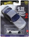 2024 HW CAR CULTURE "スライド ・ストリート" 【日産 240SX (S14) (NISSAN SILVIA S14)】LT.GRAY/RR