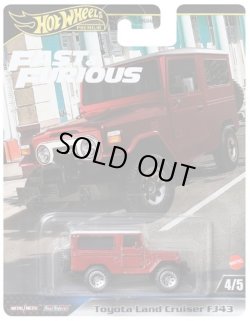 画像1: 2024 HW FAST & FURIOUS (ワイルド・スピード) 【トヨタランドクルーザー FJ43】RED/RR