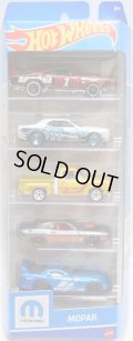 2024 5PACK 【MOPAR】1969 Dodge Charger Daytona/2008 Dodge Challenger SRT8/1978 Dodge Li'l Red Express Truck/1970 Dodge Hemi Challenger/Dodge Viper GTS-R