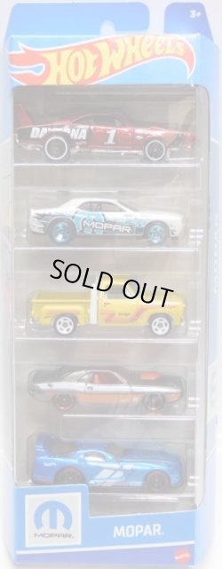 画像1: 2024 5PACK 【MOPAR】1969 Dodge Charger Daytona/2008 Dodge Challenger SRT8/1978 Dodge Li'l Red Express Truck/1970 Dodge Hemi Challenger/Dodge Viper GTS-R
