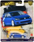 2024 HW CAR CULTURE "ワールドツアー" 【フォルクスワーゲン ゴルフ Mk7】BLUE/RR