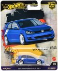 【仮予約】PRE-ORDER - 2024 HW CAR CULTURE "ワールドツアー" 【フォルクスワーゲン ゴルフ Mk7】BLUE/RR (2024年7月下旬入荷予定)