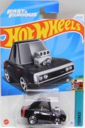 【"FAST & FURIOUS" '70 DODGE CHARGER (TOONED)】BLACK/5SP