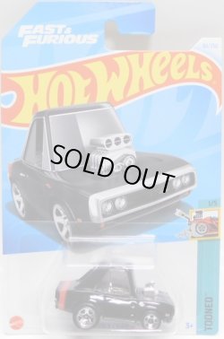 画像1: 【"FAST & FURIOUS" '70 DODGE CHARGER (TOONED)】BLACK/5SP