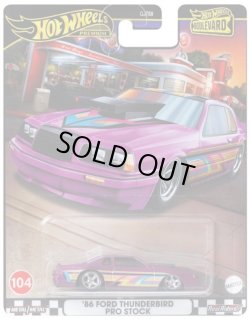 画像1: 2024 HW BOULEVARD 【'86 フォード サンダーバードプロストック】PURPLE/RR(2024年8月下旬入荷予定）