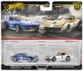 2024 HW CAR CULTURE "PREMIUM 2PACK" 【 '69 COPO コルベット/ カスタム コルベット "スティングレー" クーペ】GOLD/BLUE/RR