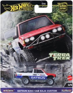 画像1: 2024 HW CAR CULTURE "テラトレック" 【ダットサン キングキャブ バハ カスタム】TORICOLOR/RR