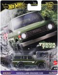 2024 HW CAR CULTURE "テラトレック" 【トヨタ ランドクルーザー FJ60】OLIVE/RR